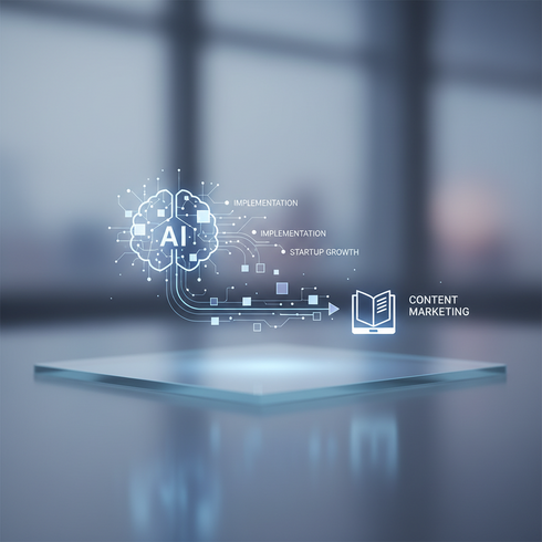 Como Implementar Content Marketing com IA na Sua Startup: Guia Completo