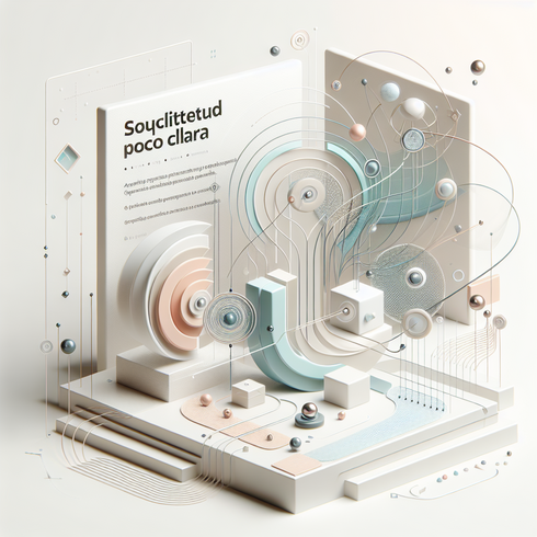 Solicitud poco clara